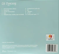 Chaeyoung Lil Fantasy - Sparkle Digipack ver. - back cover