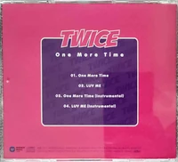 One More Time - back cover